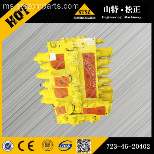 Komatsu excavator PC160-7 injap utama 723-56-16104